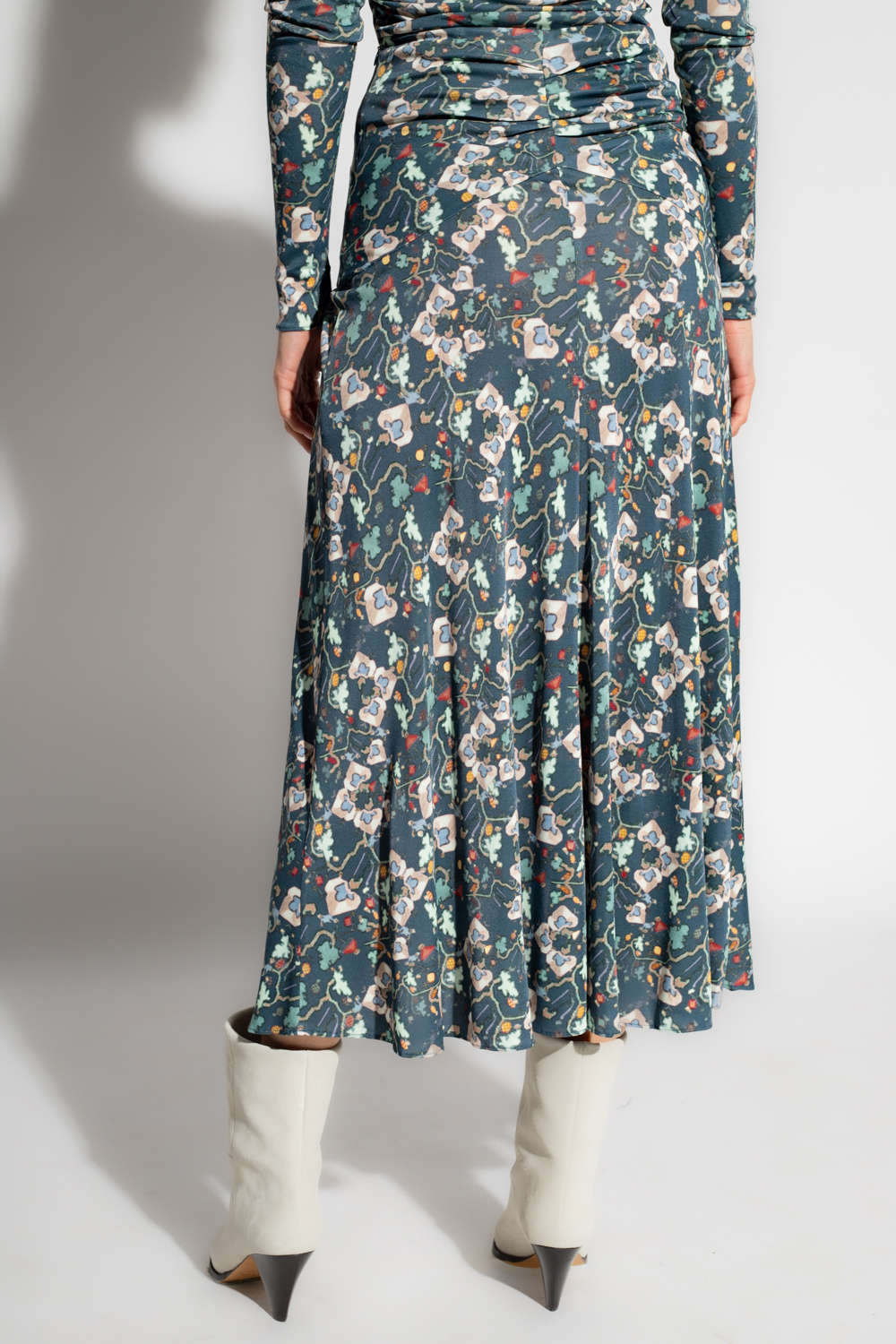 スカート Isabel Marant FW24 'Genevi' skirt (JU0271FAB4B06I 50CO) Isabel Marant Outlet: Skirt woman - Brown | Isabel Marant